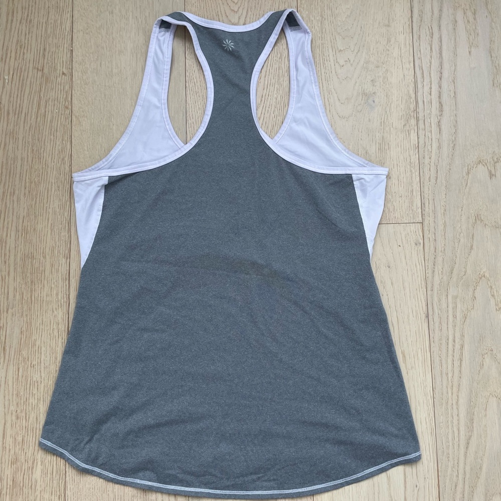 Athleta Purple & Gray Tank. Size M